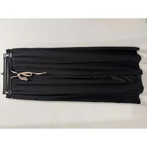 Cider Black Wide Leg Pants, Women's Large